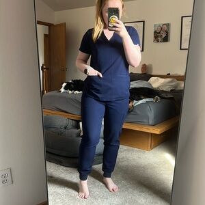 Figs Navy Blue Set - Gently Used